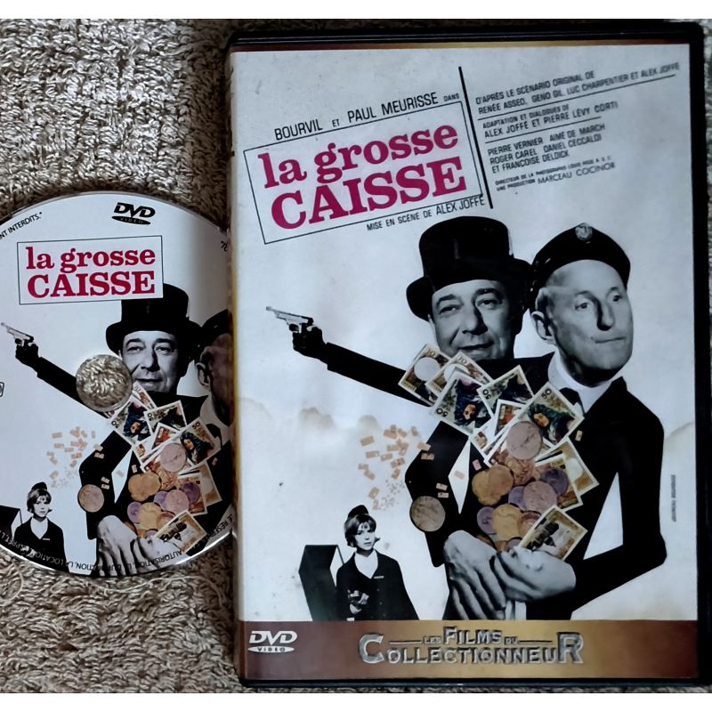 La grosse caisse - Alex Joffé Bourvil Meurisse Film DVD VF 1965