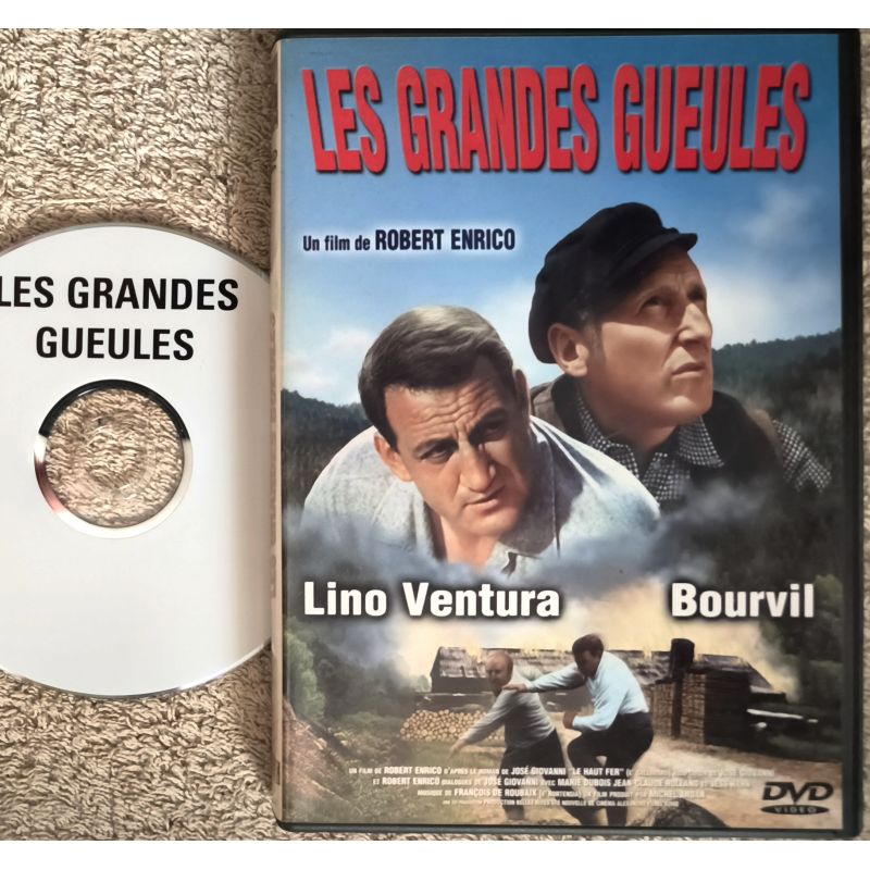 Les grandes gueules - Robert Enrico Bourvil Lino Ventura Film DVD VF 1965