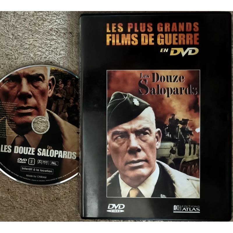 Les 12 Salopards - Aldrich Marvin Borgnine Bronson Sutherland Film DVD VF 1967