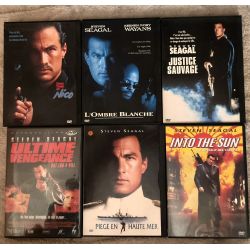 Steven Seagal Pack 6 Films DVD VF Piège en haute mer Nico Ultime vengeance L'ombre blanche