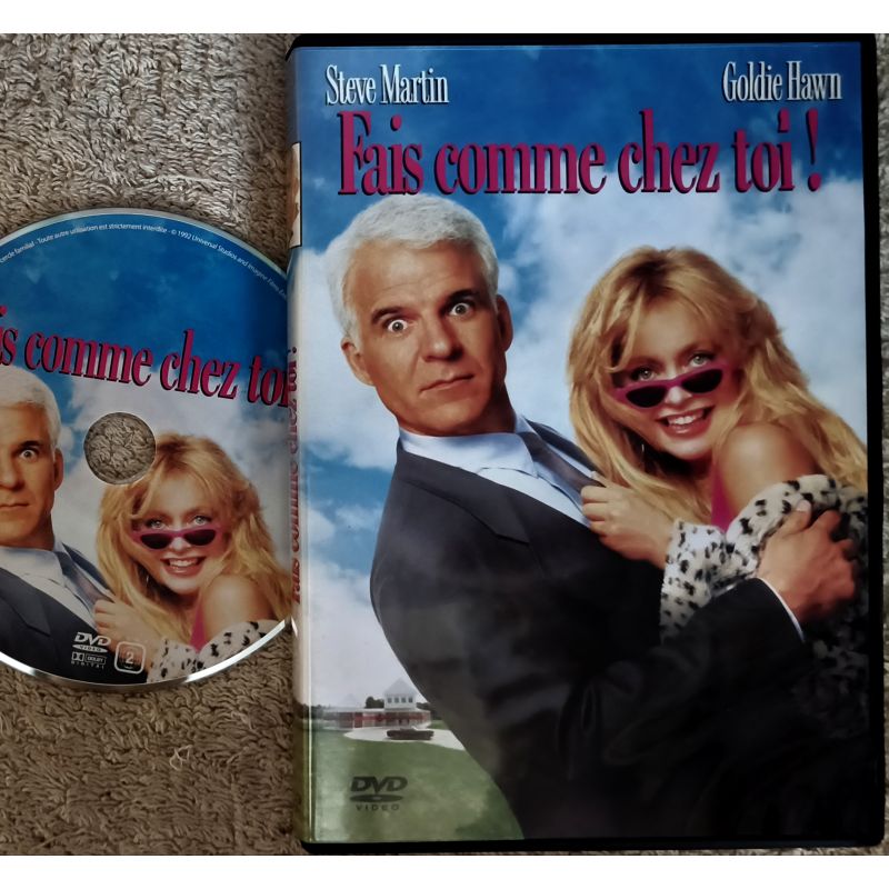 Fais comme chez toi - Frank Oz Goldie Hawn Steve Martin Film DVD VF 1992