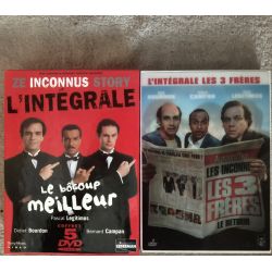 Les Inconnus Pack 2 Coffrets 7 DVD VF Ze Inconnus Story les trois frères + Le retour