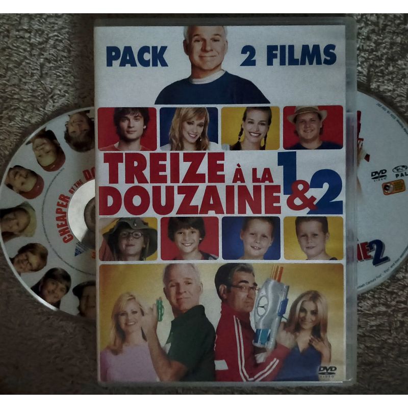 Treize à la douzaine 1 et 2 - Steve Martin  édition 2 Films DVD VF
