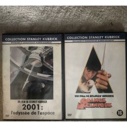 Stanley Kubrick Pack 2 Films DVD VF 2001 l'Odyssée de l'espace Orange mécanique