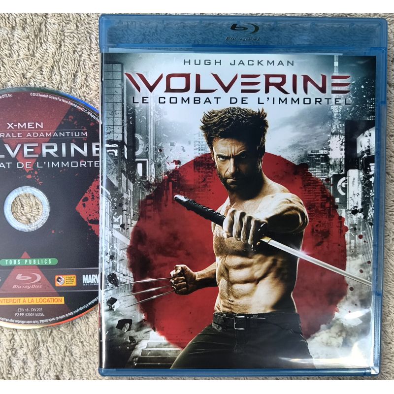 Wolverine le combat de l'immortel - Mangold Jackman Film Blu-ray VF 2013