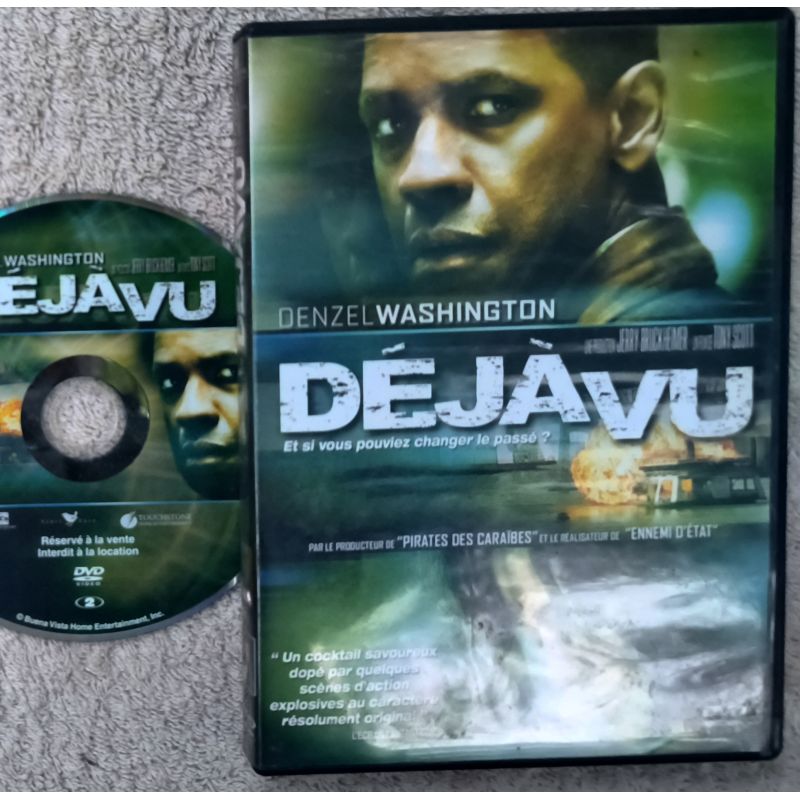 Déjà vu - Tony Scott Washington Kilmer Film DVD VF 2006