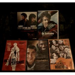 François Cluzet Pack 5 Films DVD VF En solitaire Les liens du sang Ne le dis à personne Intouchables Les petits mouchoirs