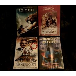 Omar Sharif Pack 4 Films DVD VF Le docteur Jivago 10 000 La dernière carte Mémoire en fuite