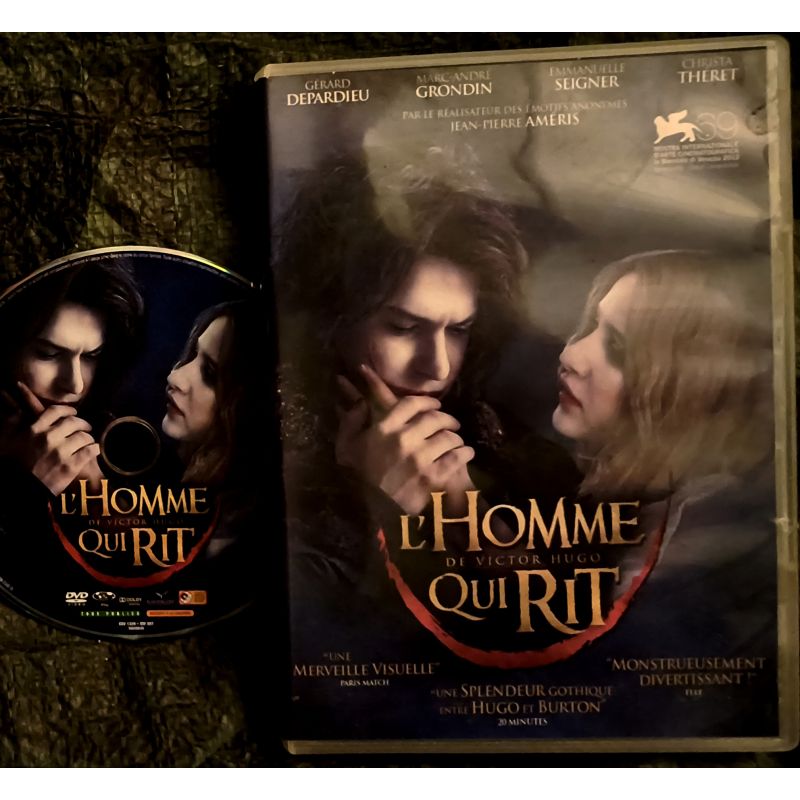 L'homme qui rit - Gérard Depardieu Emmanuelle Seigner Film DVD VF 2012