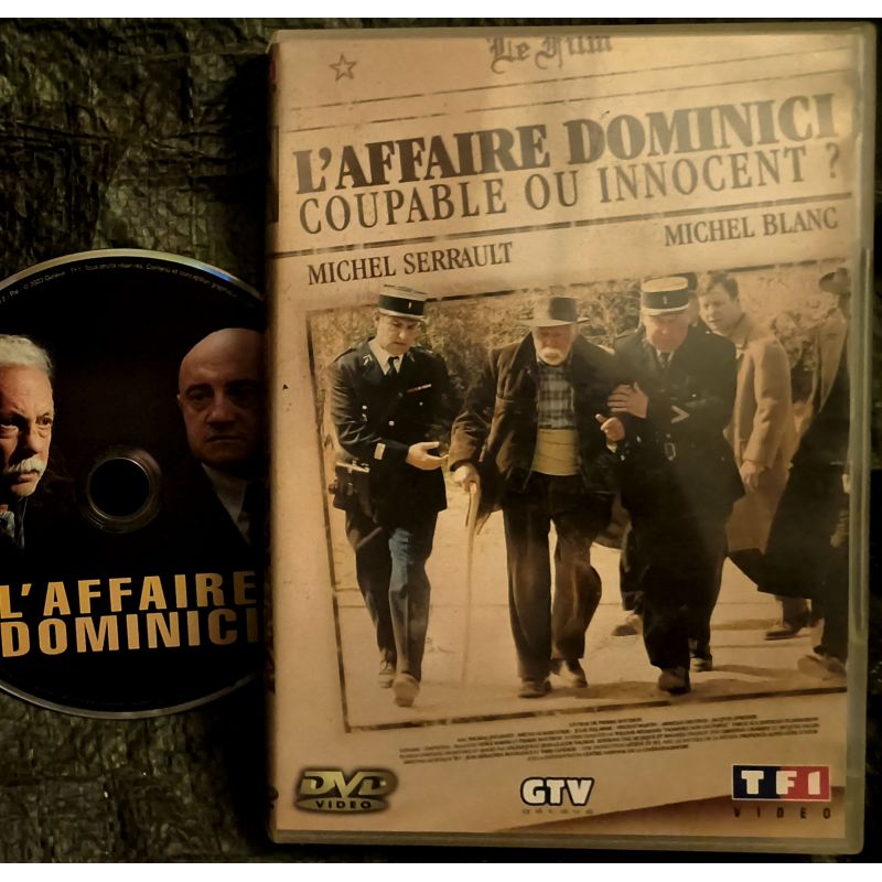 L'affaire Dominici coupable ou innocent ? Michel Blanc Serrault Téléfilm DVD VF 2003