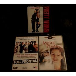 Julia Roberts Pack 3 Films DVD VF Mystic pizza Pretty woman Full frontal