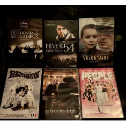 Lambert Wilson Pack 6 Films DVD VF Hiver 54 l'abbé Pierre
Des hommes et des dieux Poltergay Volontaire Au bout des doigts
