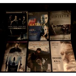 Ethan Hawke Pack 6 Films DVD VF Croc-blanc Good kill Prédestination Daybreakers Sinister Gattaca