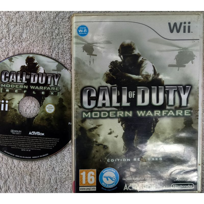 copy of Call of Duty Modern warfare - Jeu Video Nintendo WII