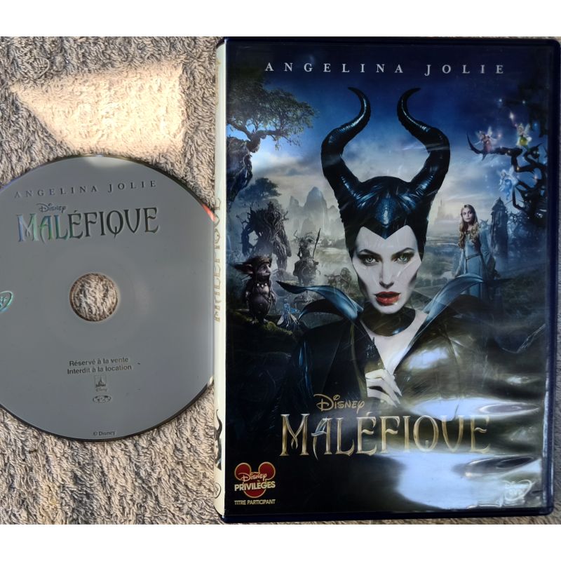 Maléfique - Stromberg Jolie Walt Disney Film DVD VF 2014