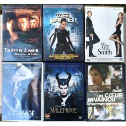 Angelina Jolie Pack 6 Films DVD VF Angelina Jolie Pack 6 Films DVD VF L'échange Maléfique Un cœur invaincu Taking lives