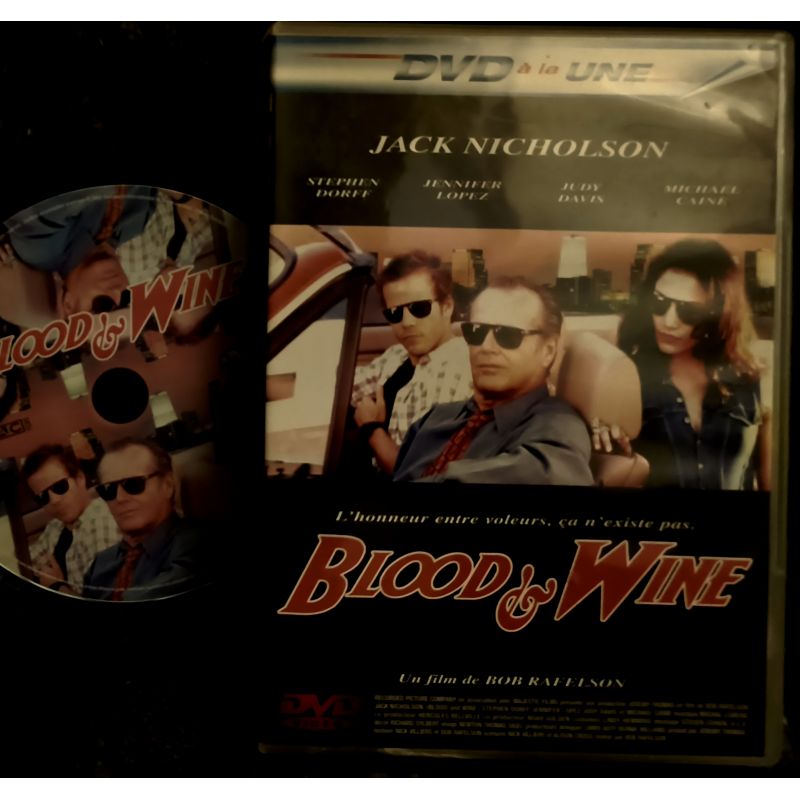 Blood and wine - Rafelson Nicholson Lopez Caine  Film DVD VF 1996