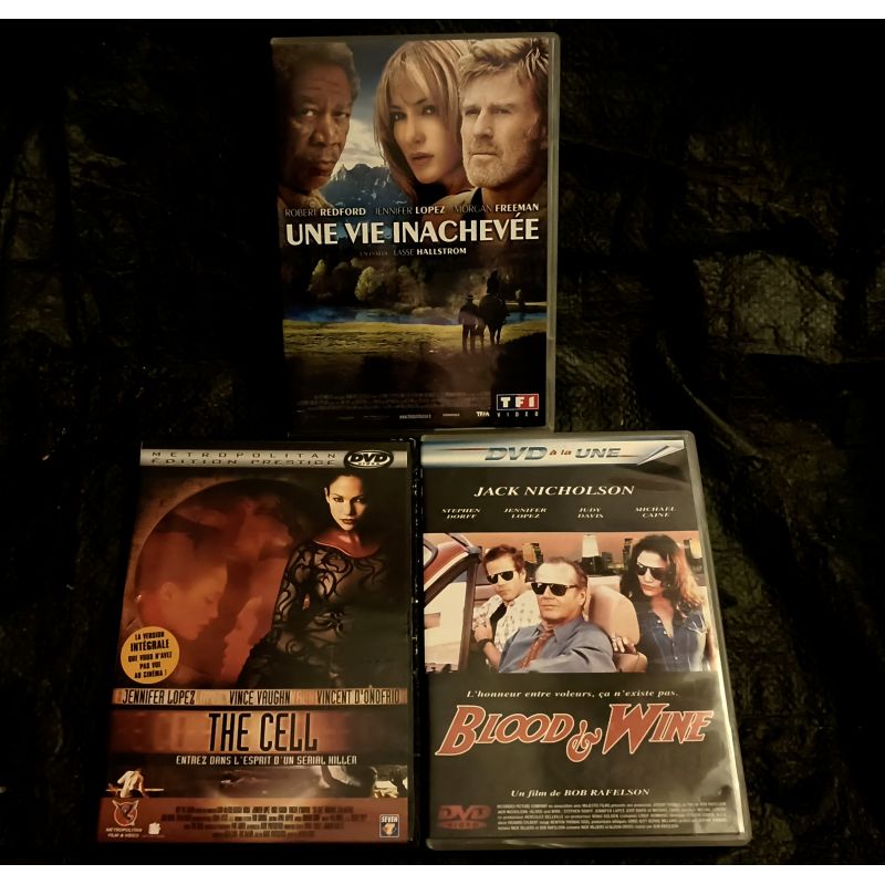 Jennifer Lopez Pack 3 Films DVD VF
