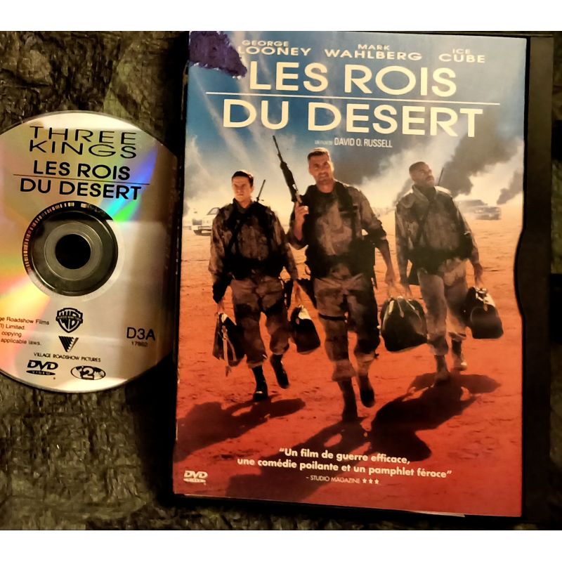 Les rois du désert - Clooney Wahlberg Taghmaoui Film DVD VF 1999
