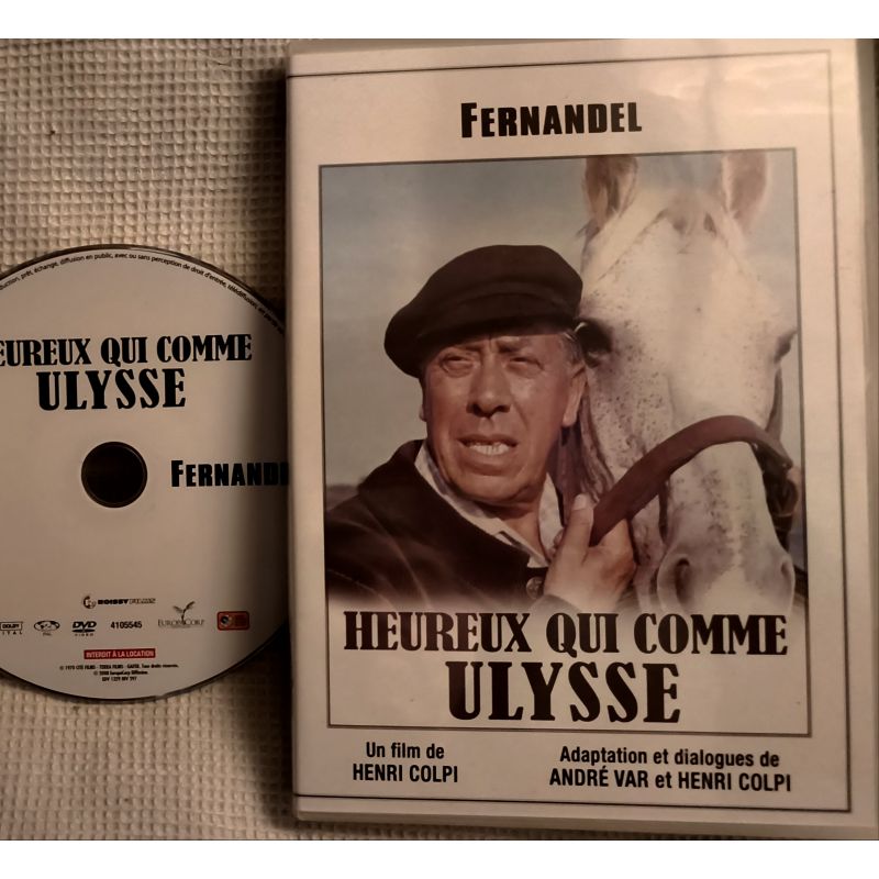 Heureux qui comme Ulysse - Colpi Fernandel Film DVD VF 1970
