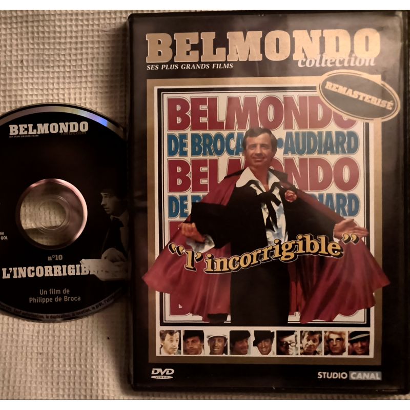 L'incorrigible - de Broca Belmondo Film DVD VF 1975