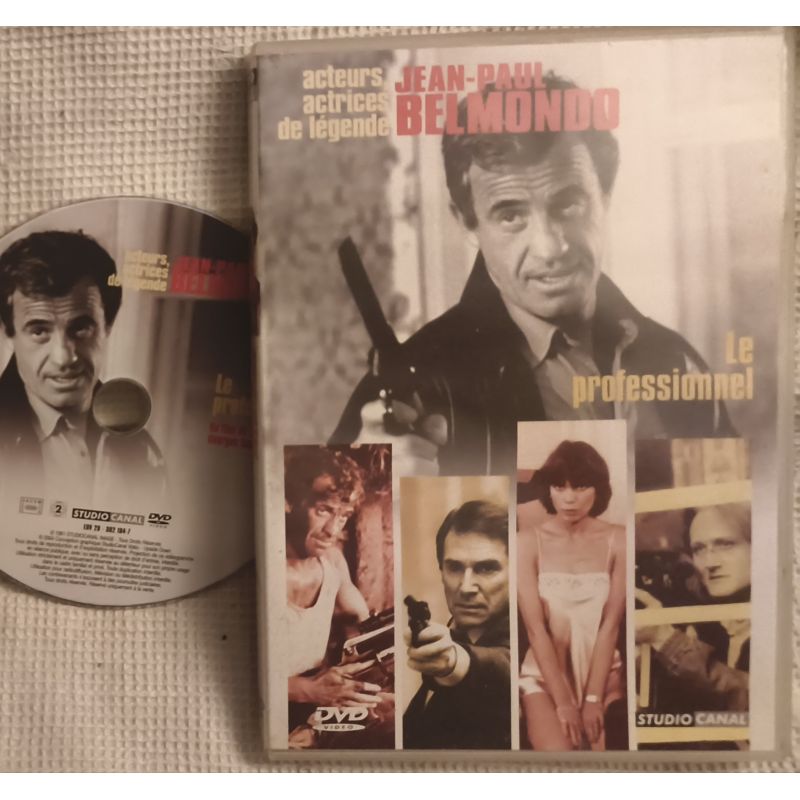 Le Professionnel - Lautner Belmondo Lefèbvre Hossein Film DVD VF 1981