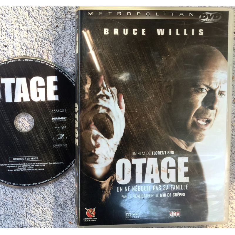 Otage - Bruce Willis Film DVD vf 2005
