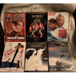 Patrick Swayze Pack 8 DVD VF Dirty dancing Ghost Point break Point Break - remake Black dog