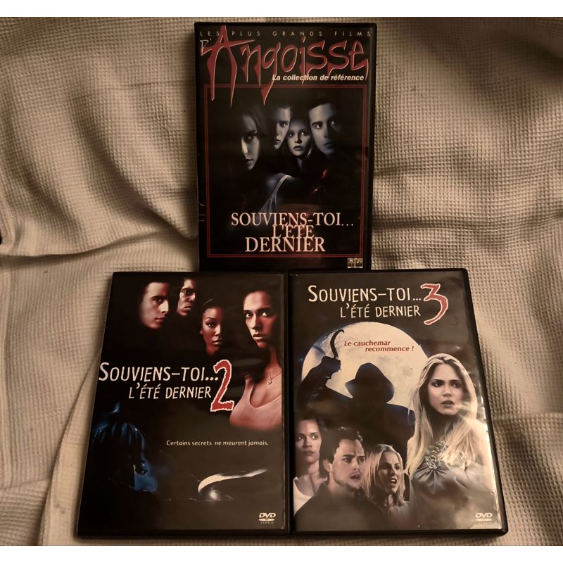 Souviens-toi l'été dernier Pack Trilogie 3 Films DVD VF