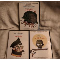 La Septième Compagnie Pack 3 Films DVD VF Lamoureux Lefèbvre Maccione