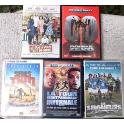 Eric et Ramzy Pack 5 Films DVD VF Les seigneurs Seuls two Double zéro Je suis à vous tout de suite