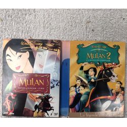 Mulan 1 et 2 - Coffret 2 Films 3 DVD VF Animation Walt Disney