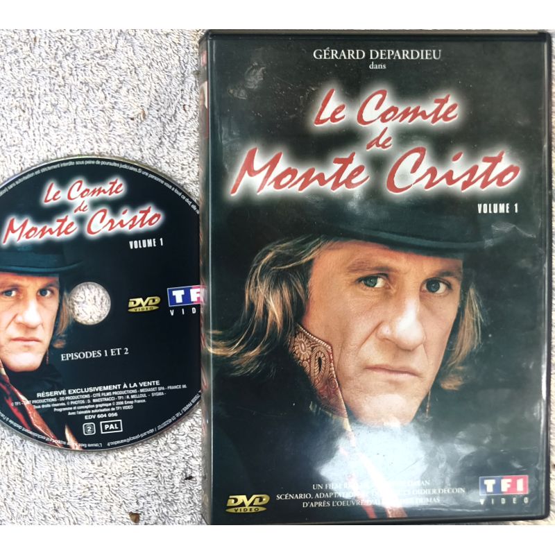 Le comte de Monte Cristo Volume 1 - DVD VF 1998 Dayan Depardieu Muti Rochefort Arditi