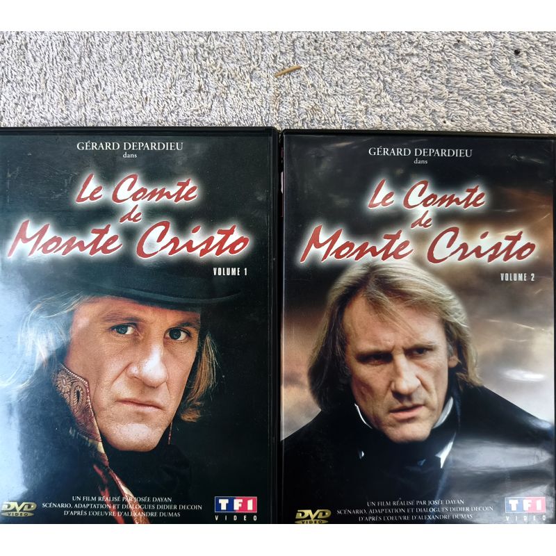 Le comte de Monte Cristo Volume 1 et 2 - Pack 2 DVD VF 1998 Dayan Depardieu Muti Rochefort Arditi