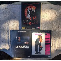 Richard Gere Pack 3 Films 4 DVD VF Pretty woman Chicago Le chacal