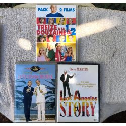 Steve Martin Pack 4 Films DVD VF Treize à la douzaine 1 et 2 Le plus escroc des deux Los Angeles Story
