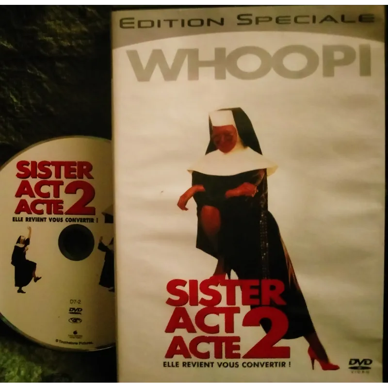 Sister Act acte 2 - Whoopi Goldberg Film DVD VF 1993