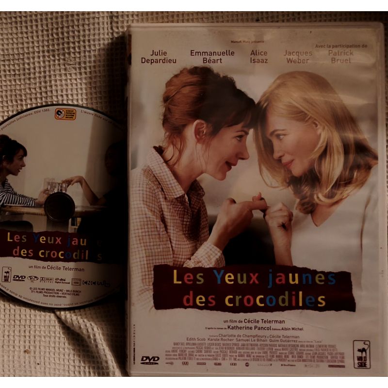 Les yeux jaunes du crocofile - Julie Depardieu Emmanuelle Béart Bruel Le Bihan Film DVD VF 2014