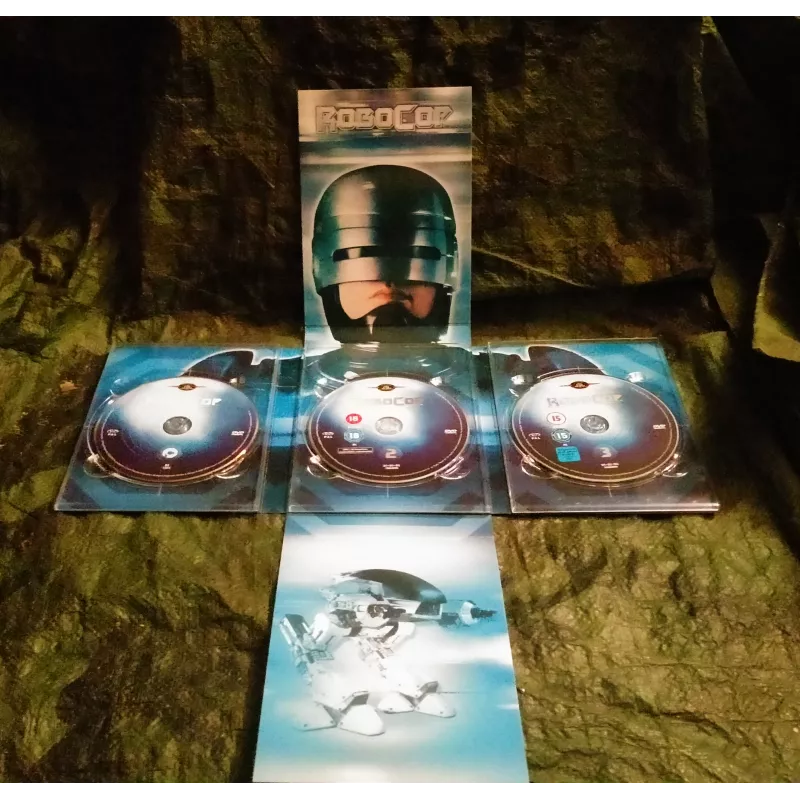 Robocop Trilogie Coffret 3 Films DVD VF Verhoeven Weller Allen
