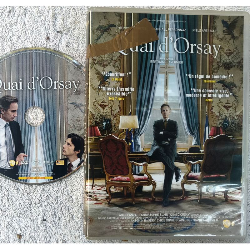 Quai d'Orsay - Tavernier Lhermitte Arestrup Gayet Film DVD VF 2013