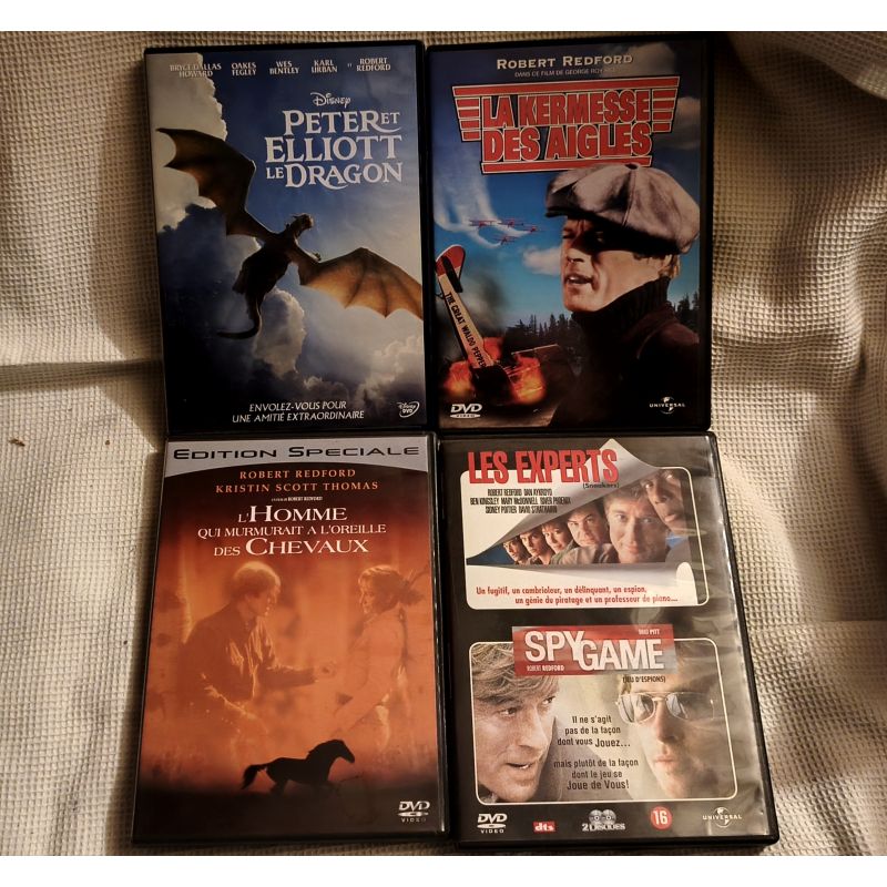 Robert Redford Pack 5 Films DVD VF Peter et Elliott le dragon
L'homme qui murmurait à l'oreille des chevaux