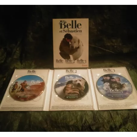 Belle et Sébastien Coffret Trilogie 3 Films DVD Vanier - Karyo - Cornillac