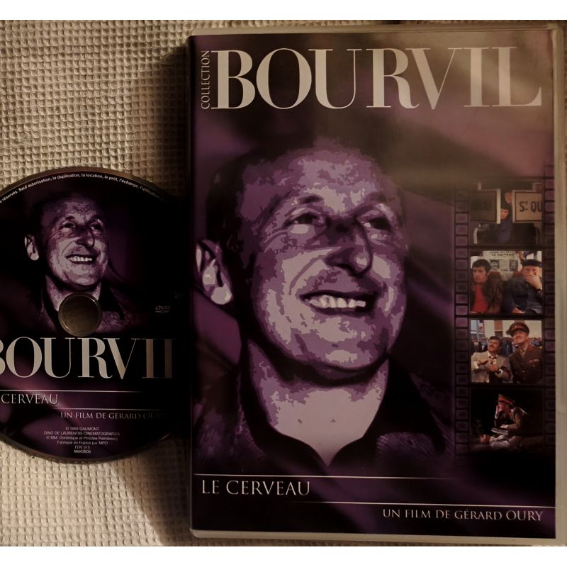 Le Cerveau - Oury Bourvil Belmondo Niven Wallach Darmon Film DVD VF 1969