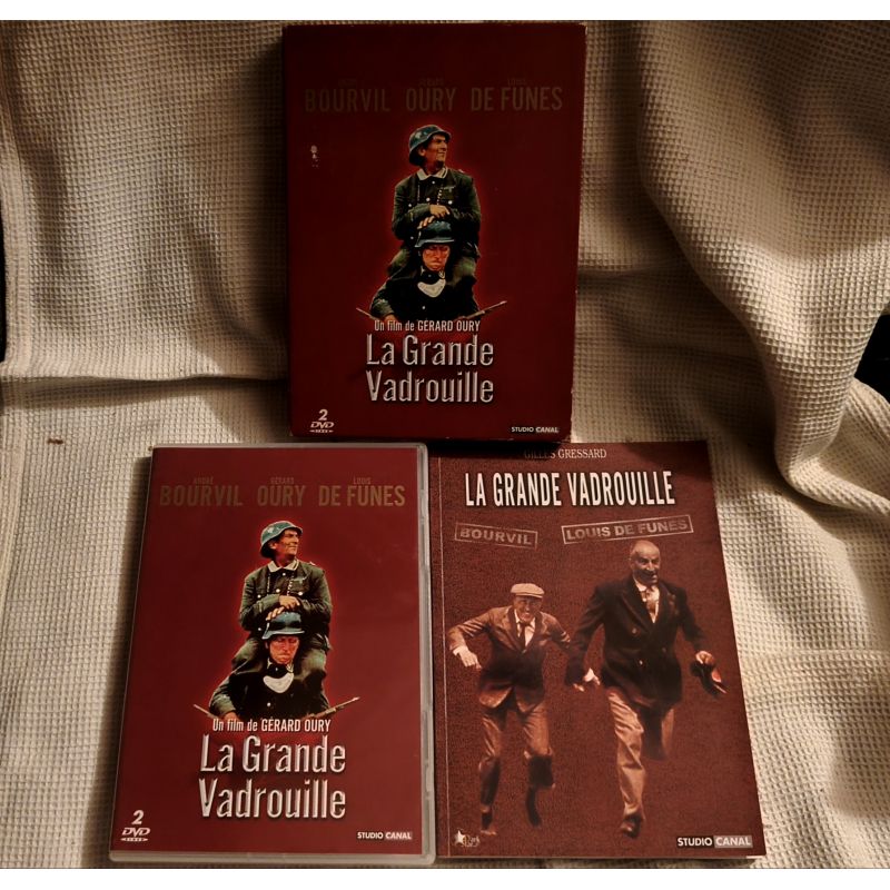 La grande vadrouille - Oury de Funès Bourvil Coffret Film Coffret 2 DVD VF 1966 + Livret