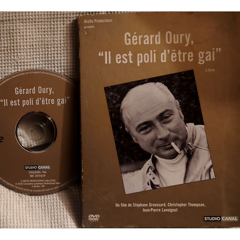 Gérard Oury - il est poli d'être gai DVD Documentaire VF