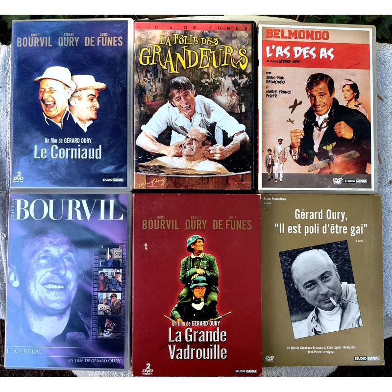 Gérard Oury Pack 6 Films 8 DVD VF