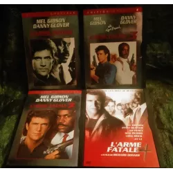 L'arme fatale Pack Quadrilogie 4 Films DVD VF Donner Gibson Glover Pesci Jet Li