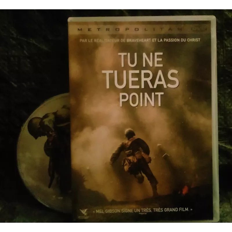Tu ne tueras point - Mel Gibson - Andrew Garfield  Film DVD 2016