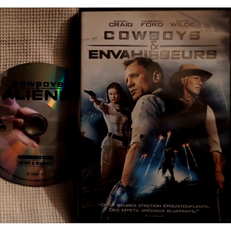 Cowboys et envahisseurs - Favreau Craig Harrison Ford  Film DVD VF 2011