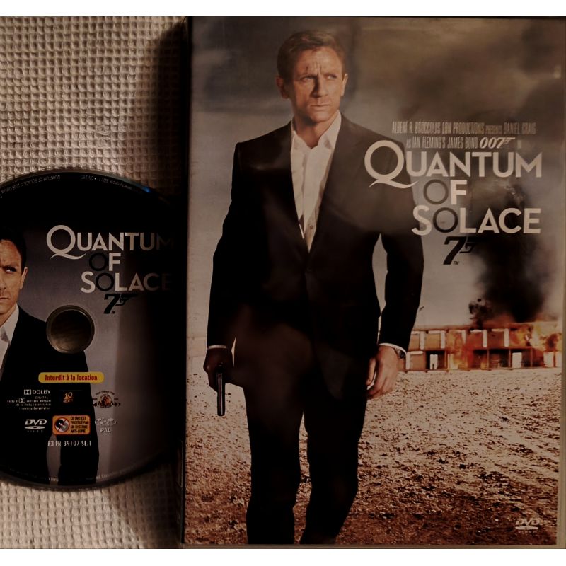 Quantum of solace - Forster Craig Film DVD VF 2008